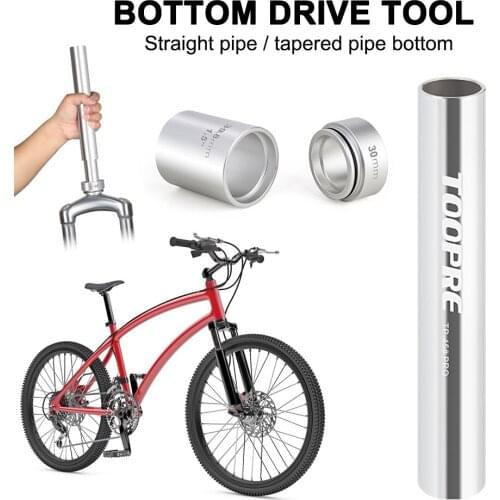 MTB Bike Front Headset Installation Tools Bicycle Front Crown Race Setting Bike Parts Cycling Fork Repair Accessories