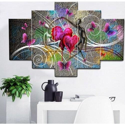 Lover Diamond Painting Needlework Cross Stitch Full Square Mosaic Multi-Picture Combination Rhinestones DIY Gift