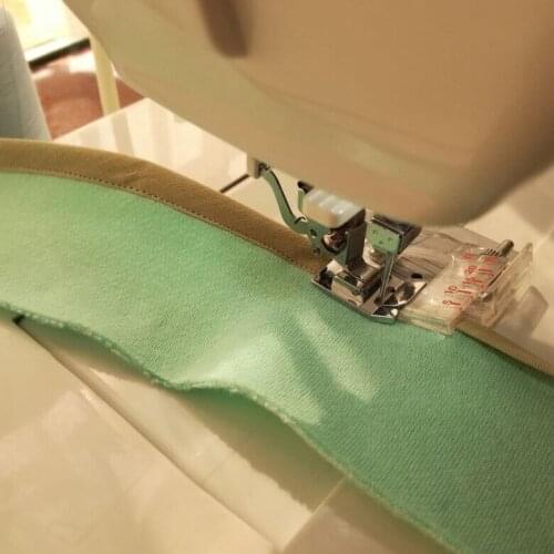 2018 Hot Sale New Household Electric Sewing Machine Accessories For Hemming Presser Foot 5-20mm Adjustable Small Cylinder