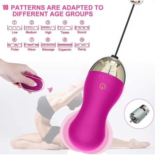 Love Eggs Bullet Adult Toys Vibrators Female Masturbator Wireless Remote Control Egg Adult Clitoris Stimulator For Women Sex Toy