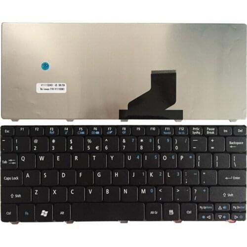 NEW US keyboard for Acer Aspire One AO532H-2742 AO532H-2789 AO532H-2406 AO532H-2527 US laptop keyboard black