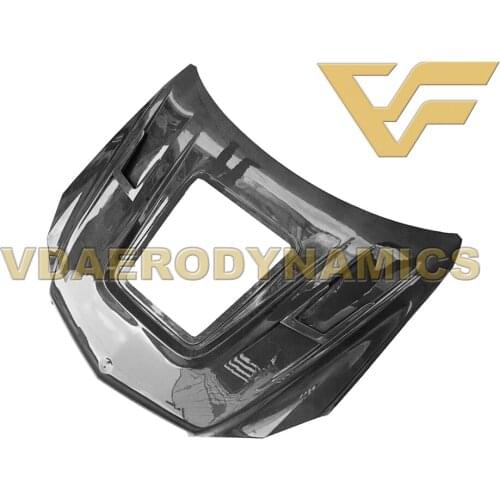 Suitable For 14-16 Benz W207 E Class E200 E220 E250 E300 E350 E400 E500 Coupe 2Dr VAD-T Carbon Fiber Hood Engine Bonnet