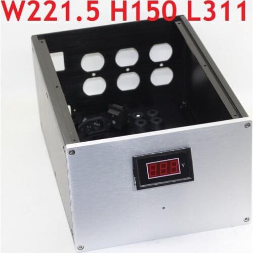 Size(mm):W221.5 H150 L311 All-aluminium Multi-Purpose Case No. 1 With Digital Watch Head (Power Case)