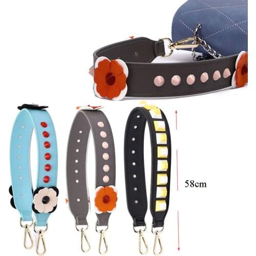 Wide Shoulder Bag Strap Accessories For handbags Straps You For Crossboy Bag Parts Short Belt 58cm
