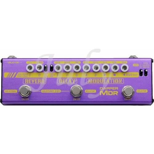 VALETON Naughty DAPPER MDR Acoustic Guitar Electric Guitar Universal Chorus Delay Single Block Comprehensive Effects