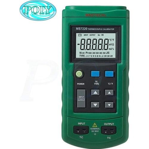 MASTECH MS7220 High Precision Measurement Thermocouple Calibrator Meter Tester Eight Kinds Of Measurement Types