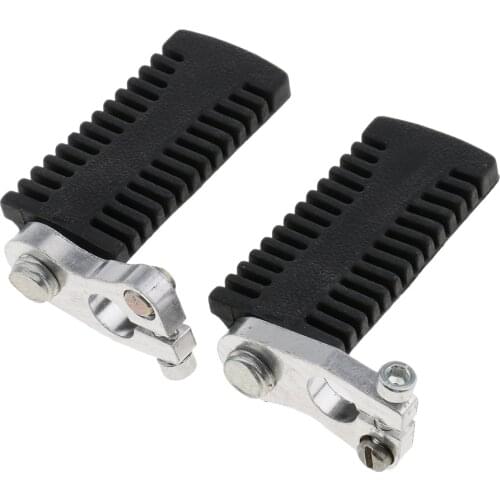1 Pair Motorcycle Foot Rests Pedals Footpegs For 47cc 49cc Mini Pocket Bike Fashion style design and attractive