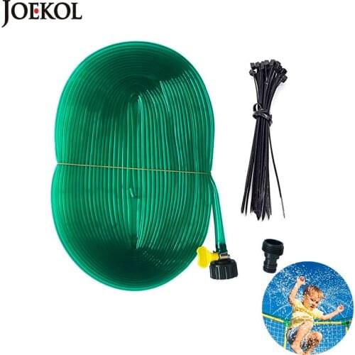 12M Summer Water Sprinkler Trampoline Sprinkler Outdoor Garden Water Games Sprayer Backyard Water Sprinkler Garden Accessories