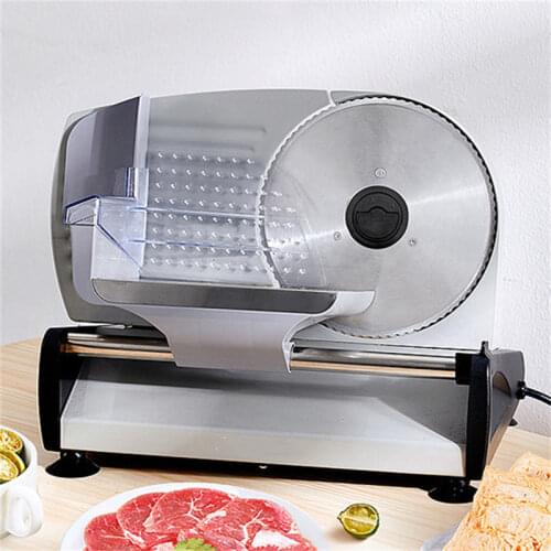 220V/110 electric Slicer Household Lamb slice meat Slices of bread Hot Pot Desktop Meat cutting machine
