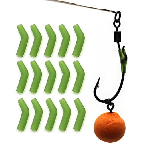 30pcs Carp Fishing Accessories D Rig Kickers Fit For Ronnie Rig Anti Tangle Sleeves Hook Line Aligner For Carp Rigs End Tackle