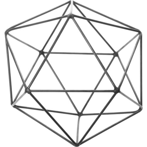 Free Stand Tabletop Tillandsia Air Plant Rack Geometric Shape DIY Holder