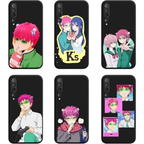 The Disastrous Life of Saiki K Phone Case For Xiaomi Mi Note 10 Lite Mi 9T Pro xiaomi 10 CC9 9SE