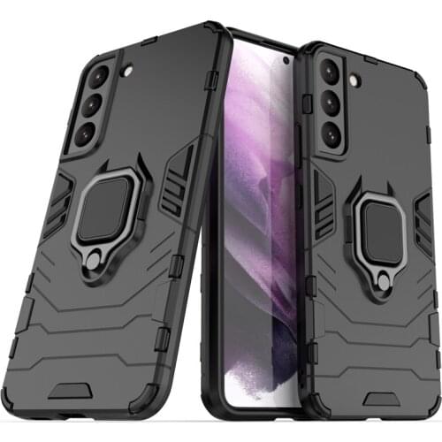 For Cover Samsung Galaxy M32 Hard PC Ring Holder Stand Magnetic Armor Case For Samsung A51 A71 A52 A72 A02S A12 A22 M32 Fundas