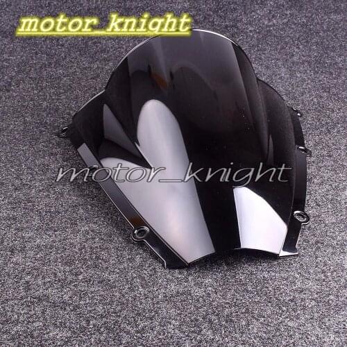 Smoke Black Double Bubble Windscreen Windshield for Honda CBR600 RR 2003 2004 F5