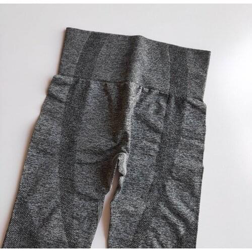 Women Gym Yoga Compression Seamless Pants Sports Lifting Stretchy High Waist Athletic Lifting Fitness Leggings Running Pants