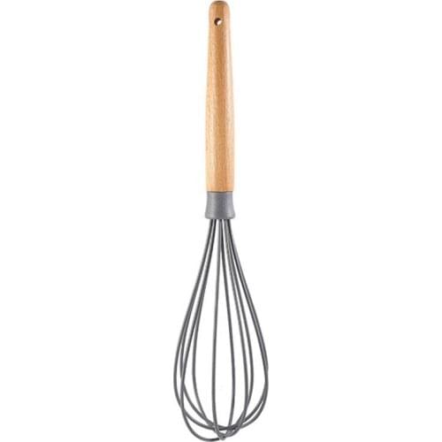 Kitchen Silicone Whisk 1pcs Drink Whisk Mixer Egg Beater Stainless Steel Egg Beaters Hand Egg Mixer Cooking Foamer Wisk Blender