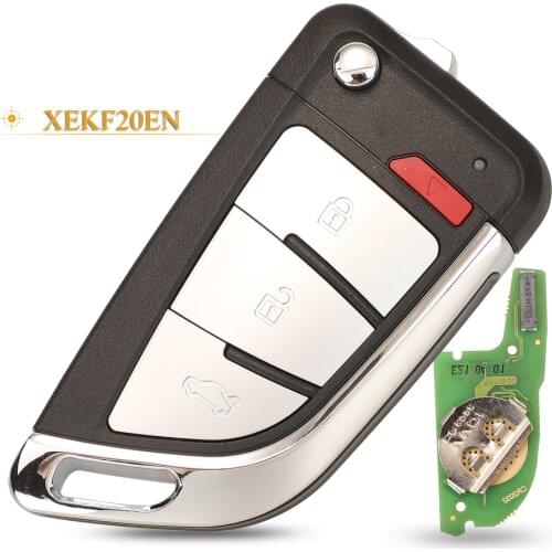 Kutery 4 Buttons XEKF20EN Xhorse Knife Style Smart Proximity Universal Remote Key For VVDI Key Tool VVDI2 English Version