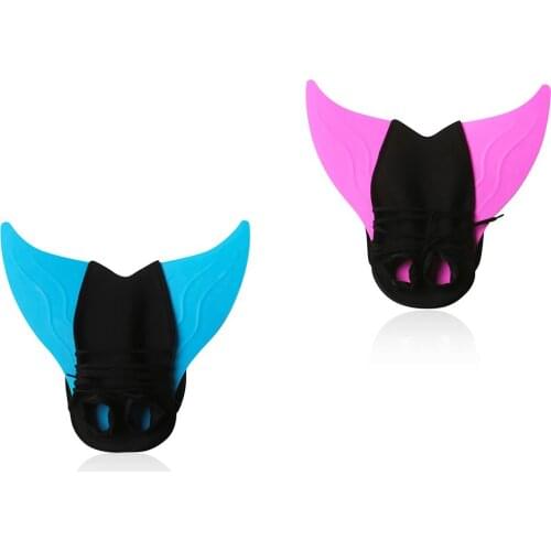 Mermaid Tail Swimming Training Fins Diving Fins Mermaid Ankle Swim FinsTeenager Children Monofin Freediving Mermaid Flipper