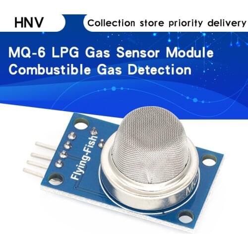 MQ-6 LPG Gas Sensor Module Liquefied Propane Iso-butane Butane Combustible Gas Detection Sensor MQ6