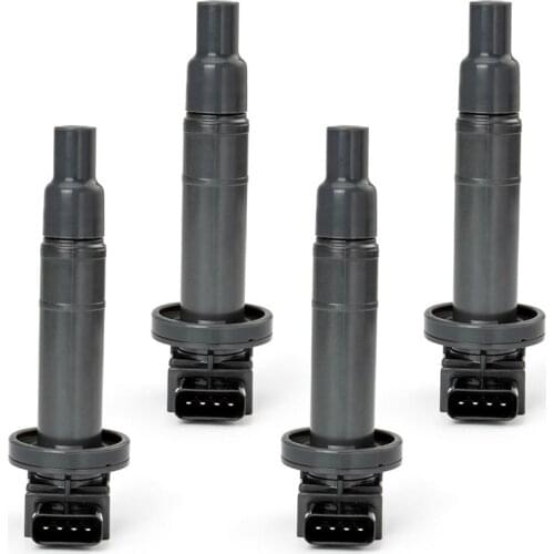 Set of 4 Engine Spare Part Ignition Coil For Toyota Prius Yaris for Scion XA XB 90919-02240 90919-T2003 UF-316 ADT31494C C1304