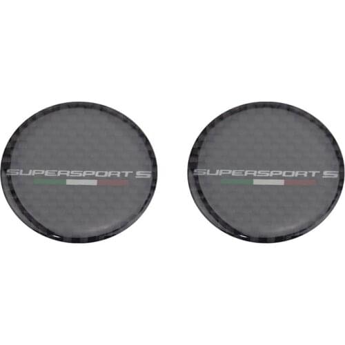 KODASKIN Motorcycle Stickers Raise 3D Emblem Carbon Decals for DUCATI SuperSport S