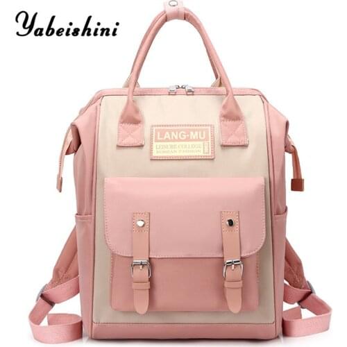 Women nylon cloth backpack women Travel Bagpack for Teenage girl Waterproof schoolbag mochila feminina Laptop backpack sac a dos