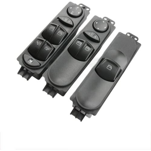 Front Left Window Glass Lift Motor Switch Asemble for Mercedes Benz VITO VIANO W639 6395450913 Car Accessories