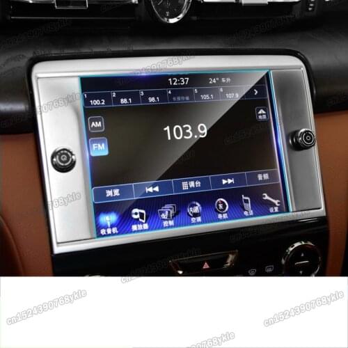 Lsrtw2017 car dashboard navigation screen protective Tempered film for Maserati Levante ghibli Quattroporte