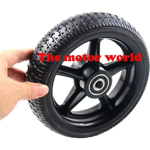 1 pcs 6.5-inch Explosion proof wear resistance non-inflatable tyre wheels solid wheels for Baby carriage electric scooters