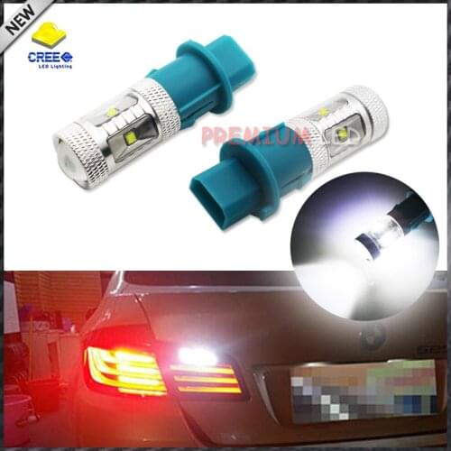 2pcs High Power white 30W PH16W LED Bulbs For Audi BMW VOLVO, etc Front Turn Signal Lights, Reverse Lights,DRL