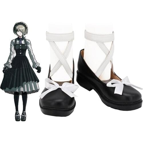 Anime Danganronpa V3 Tojo Kirumi maid outfit boots Cosplay Dangan ronpa Shoes