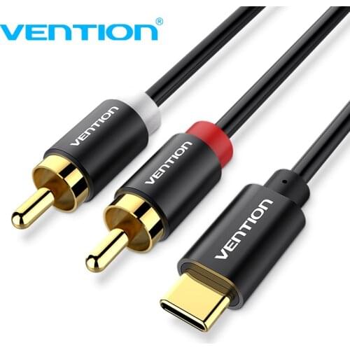 USB C RCA Audio Cable Type-C to 2 RCA Cable 2rca Jack Type C RCA Cable for iPhone Sumsung Xiaomi Speaker Home Theater TV 0.5m 1m