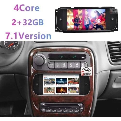 Car Android System For Jeep Liberty/Chrysler Pacifica/Concorde Radio Audio Video Stereo Multimedia Player GPS navigation