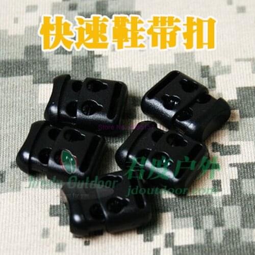 By dhl or ems 2000pcs 2018 Rope Clamp Cord Locks Stopper For Outdoor tool Easy Faster Sport Shoes Buckle Shoelace Decorations