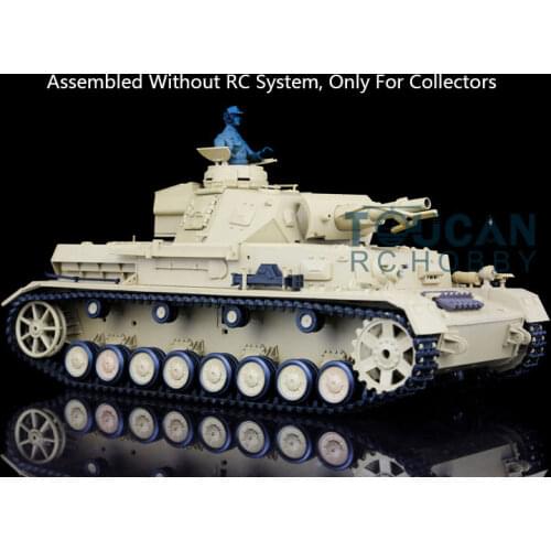 Henglong 1/16 German IV F Static Tank Model 3858 without Gearbox Radio toys for boys