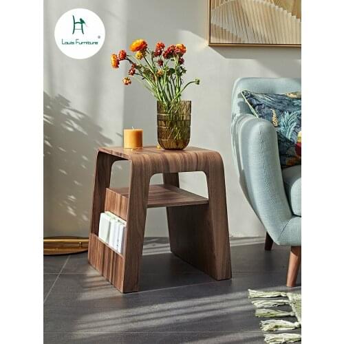 Louis Fashion Tea Table Northern Europe Side a Few Kungfu Small House Type Storage Footstool Corner a Few Bedside Table Can Sit