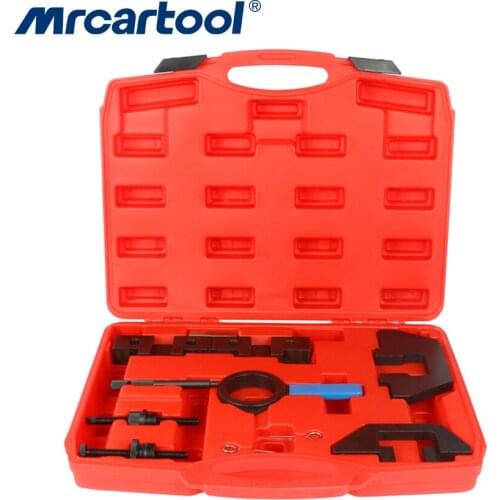 MR CARTOOL Diesel & Petrol Engine Camshaft Timing Tool Set Kit for BMW M42 M50 M52 M60 Car Crankshaft Locking Tool