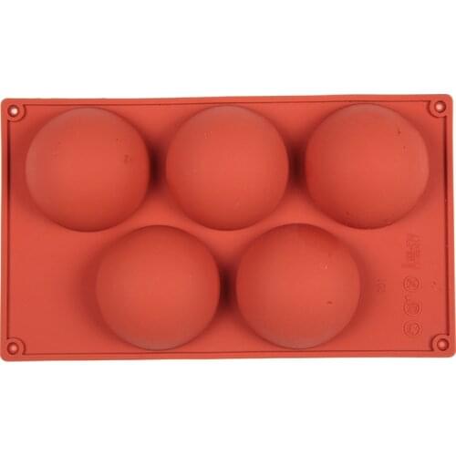 Half Ball Sphere Silicone Cake Bakeware Fondant Cupcake Decorating Cake Mold Cookies Muffin Chocolate Cookie Mould Baking Tools