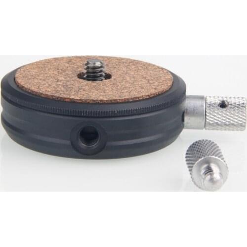 Qr-02 360 degree Panoramic 1/4'' board Quick release plate Bracket for Tripod Monopod Ball Head photo video camera