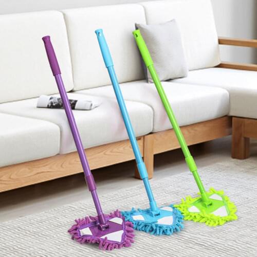 180 Rotating Mop Household Cleaning Magic Retractable Absorbent Mop Retractable Microfiber Hand Wash Flat Bathroom Glass Cleaner