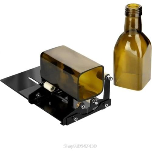 DIY Glass Bottle Cutter Tool Square Round Wine Beer Bottles Cutting Machine with Accessories Kit O07 20 Dropship