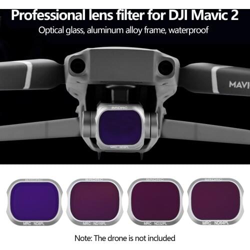 SUNNYLIFE Multi-Layer Coating ND8-PL ND16-PL ND32-PL ND64-PL Lens Filter Protector Suitable for DJI Mavic2 Pro Drone Accessories