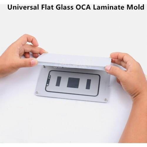 OCAmaster Universal Lamination Mold For Samsung & IP And Huawei Flat Glass OCA Laminating Repair No Bubble