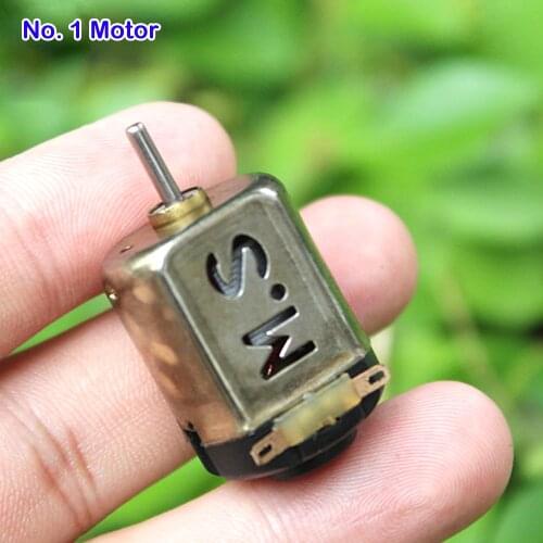 DC 3V-6V Mini 130 Motor 30000RPM High Speed Strong Magnetic Carbon Brush DIY Toy Model Four-wheel Car Drive Technology Power