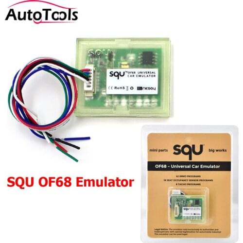 20pcs/lot SQU OF68 emulator for unversal car SQU OF 68 support IMMO/Seat accupancy sensor/Tacho Programs