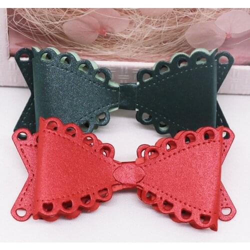 Bow Metal Cutting Dies Scrapbooking Photo Album Cards Making Embossing Folder Mold Craft Stencil Stamps and Slimline Card Dies