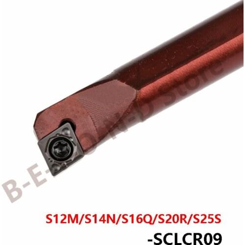 BEYOND Spring steel Lathe Tool Holder S12M-SCLCR09 S14N-SCLCR09 S16Q-SCLCR09 S20R-SCLCR09 S25S-SCLCR09 SCLCR Turning Tool Holder