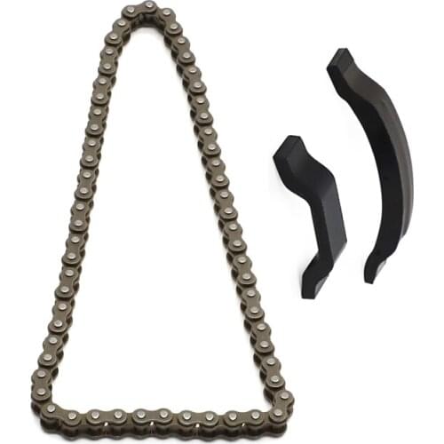 Chinese Starter Chain & Chain Guides for 50cc 70cc 90cc 110cc 125cc ATV Scooter Dirt Bike 62 master Link