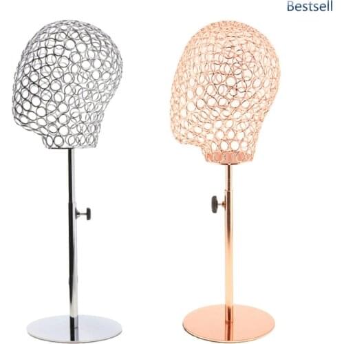 High Quality Fashionable Metal Head Model Metal Mannequin Head Made In China On Sale