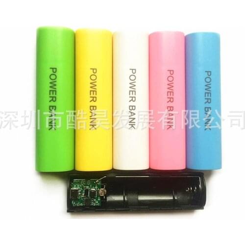 DIY Portable USB Power Bank box 1x 18650 Battery Charger Box 18650 power bank case (no battery)